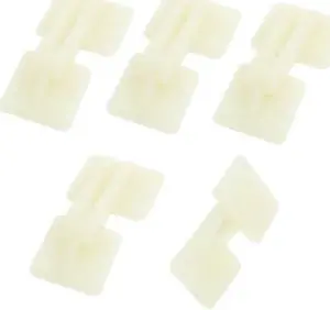 Unique Bargains 5PCS RC Model Parts 2mm Hole Dia Movable Axis Hatch Hinge 33 x 9mm