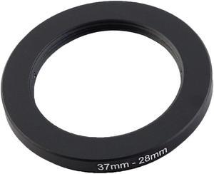 Unique Bargains Camera Parts 37mm-28mm Lens Filter Step Down Ring Adapter Black