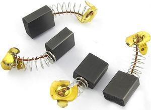 Unique Bargains 2 Pair Electromotor Replacing Part 21/32" x 17/32" x 1/4" Carbon Brushes