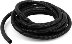 Unique Bargains 18mmx15mm Dia Flexible Corrugated Conduit Tube Pipe Hose Tubing 8M 26Ft