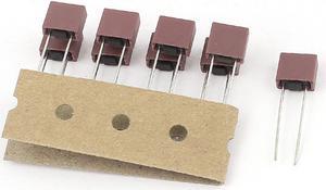 Unique Bargains 10 Pcs T2A 2A 250V TE5/5TE Miniature Micro Slow Blow Fuse