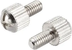 100pcs Computer PC Case Metal Knurled Head Phillips Thumb Screws M4x8mm