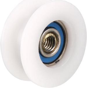 Round Groove Nylon Pulley Wheels Roller 5 Pcs for 5mm Rope