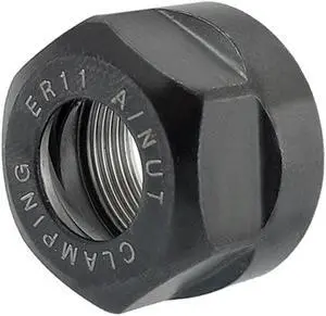 CNC Collet Chuck Repair Parts High Speed ER11 Clamping Hex Nuts