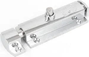 85mm Long Spring Push Button Door Gates Security Latch Sliding Lock Barrel Bolt