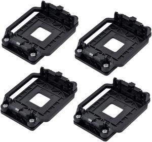 4pcs Plastic CPU Fan Bracket Base Socket Black for AMD AM2 AM3 AM2+ AM3+