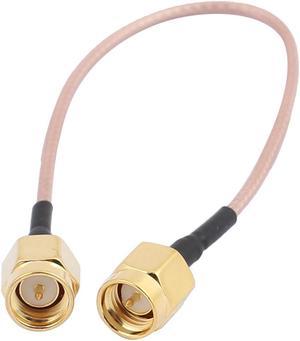 RG178 SMA Male to Male Connector Router Booster Antenna Extension Cable 15cm