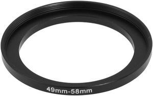 Unique Bargains Digital Camera 49mm to 58mm Step Up Ring Filter Adapter