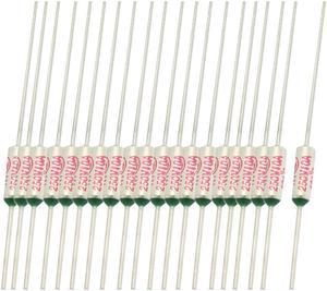 20 Pcs RY Series TF 121 Celsius Degree 250V 10A Thermal Fuse