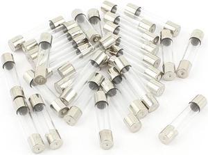 Unique Bargains 30 x Quick Blow Fast Acting Low Breaking Capacity Glass Tube Fuse 6x30mm 5A 250V