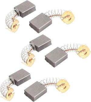 6 Pcs Replacement Electric Motor Carbon Brushes 17mm x 13mm x 6mm for Motors