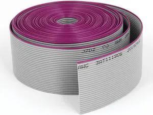 Unique Bargains 5.5M 1.27mm Pitch 26 Pin Flat IDC Ribbon Extension Cable Wire
