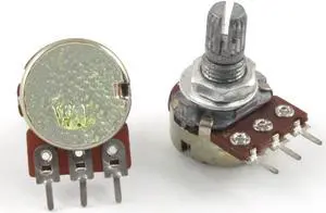 Unique Bargains 5 x Single Linear 1M Ohm Volume Rotary Potentiometers Pots