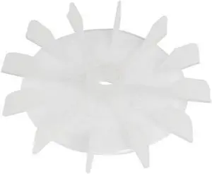 Spare Part 14mm Inner Diameter 14-Vanes Impeller Plastic Motor Fan Blade Wheel