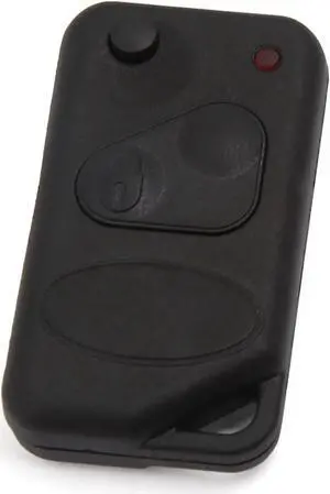 2 Buttons Keyless Entry Remote Flip Key Fob Shell Case for Land Rover LQN1821