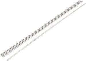 5 Pcs 2mm Dia 250mm Length Stainless Steel Round Rod Bar for DIY RC Airplane