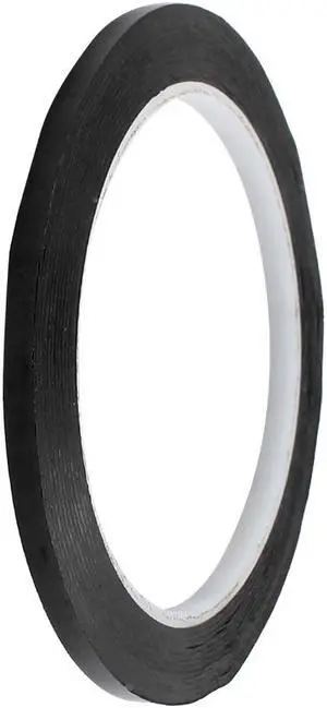 5mm X 66m  Desktop Positioning Mark No-trace Warning Tape Black