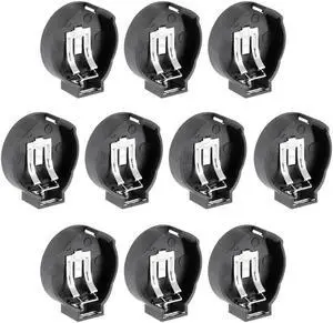 Unique Bargains 10 Pcs DIY CR2430 Coin Cell Button Battery Holder Socket