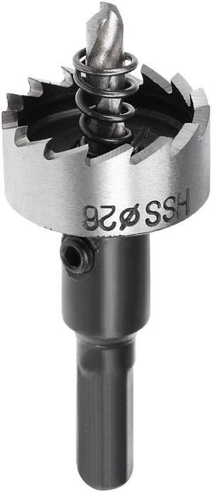 26mm HSS Drill Bit Hole Saw Cutter for Metal Alloy Wood