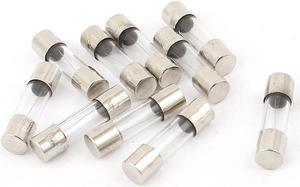 Unique Bargains 10Pcs 250V 1.6A Quick Blow Glass Fuses Fast Acting Tubes 5mm x 20mm