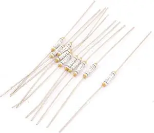 10pcs Metal 150 Celsius Circuit Cut Off Temperature Thermal Fuses AC 250V 2A