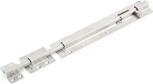 12" Long Stainless Steel Door Security Latch Sliding Lock Barrel Bolt