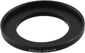 Unique Bargains Camera Repairing 37mm-52mm Metal Step Up Filter Ring Adapter