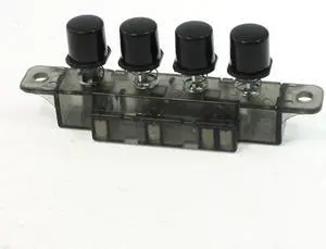 Unique Bargains MQ184C 2-Interlock 1-Reset 1-Latching 4 Keys Switch 250VAC 4A for Kitchen Hood
