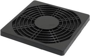 Unique Bargains Black Plastic Dustproof Filterable 120mm Fan Filter Guard for PC Computer