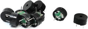 10pcs AC 2KHZ 3V 5V 12V Electromagnetic Passive Buzzer 16 Ohm 12mm x 6mm