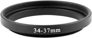 34-37mm 34mm to 37mm Aluminum Step-Up Filter Ring Adapter for Camera