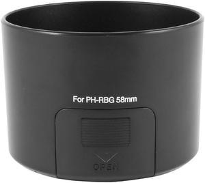 Unique Bargains PH-RBG Plastic Bayonet Camera Lens Hood 58mm for Pentax 55-300mm f/4-5.8 ED