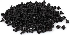 632 Black Zinc Plated Hex Phillips Head PC Computer Case Screw Fastener 400pcs