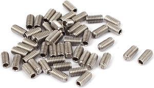 Unique Bargains M2.5x5mm Cup Point Hex Socket Grub Set Screws 50pcs for Gear