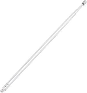 Unique Bargains 43cm 4 Section Telescopic Antenna Aerial for TV RC Controller FM AM Radio