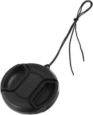 Unique Bargains Center Release 49mm Front Lens Cap Protector Black New
