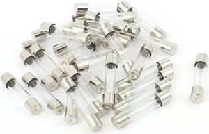 30pcs 6x30mm Fast Blow Low Breaking Capacity Glass Tube Fuse 6A 250V