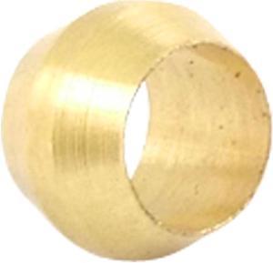 4mm Hole Dia Brass Compression Sleeve Ferrule Ring