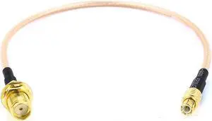MCX Male to SMA Female Connector Antenna Extension Coaxial RG316 Cable