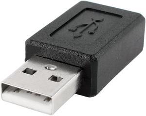 USB 2.0 A Male Plug to Micro 5Pin Female M/F Adapter Converter Black