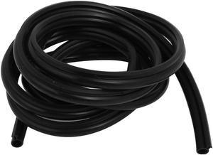 2M Silicone Rubber O Shaped Door Window Sliding Seal Weather Stripping Black
