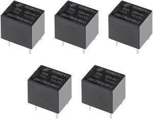 5 Pcs JQC-T78-DC05V-C 5V Coil SPDT 5 Pin PCB Electromagnetic Power Relay