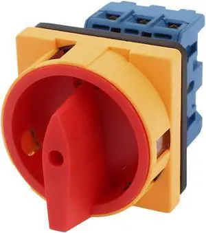 GLD11-25/04 2 Positions 6 Terminals Rotary Combination Switch Ui 660V Ith 25A