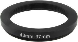 Unique Bargains Camera Parts 46mm-37mm Lens Filter Step Down Ring Adapter Black