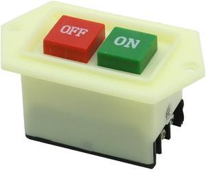 Unique Bargains LC3-5 220V ON/OFF Start Stop 3 Phase Self-Locking Push Button Switch