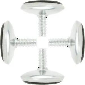 M8 x 17 x 30mm Leveling Feet Adjustable Leveler with T-nuts for Table Leg 4pcs M8 x 17 x 30mm Leveling Feet Adjustable Leveler with T-nuts for Table Leg 4pcs