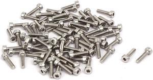 M2x8mm Thread T6 Torx Drive 304 Stainless Steel Torx Socket Head Cap Screw 80pcs