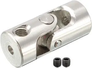 2mm to 2mm Inner Dia Rotatable Universal Steering Shaft U Joint Coupler L18XD8