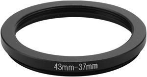 Unique Bargains 43-37mm 43mm-37mm Aluminum Step-Down Filter Ring Adapter for Camera