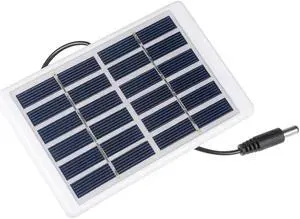 1.2W 6V Small Solar Panel Module DIY Polysilicon with 2Meter Wire for Toys Charger
